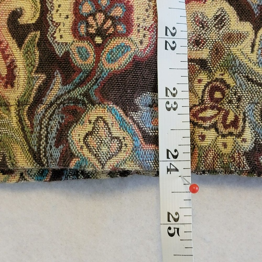 Coldwater Creek Women's Tan Paisley & Floral Pattern Blazer Size Large - Picture 7 of 7